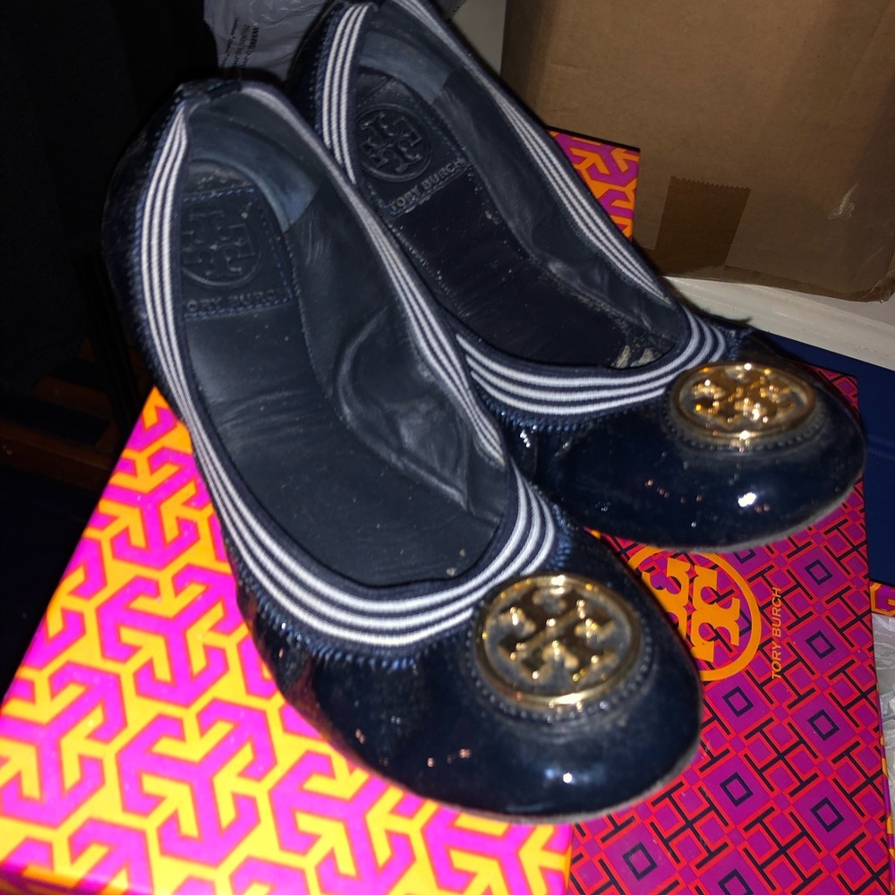 Tory burch eddie flats